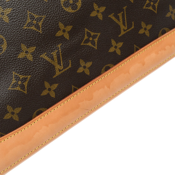 Louis Vuitton Lockit Brown Monogram Canvas Handbag - Picture 11 of 16